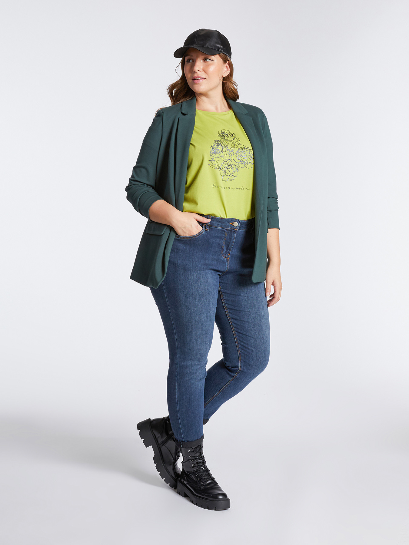 Jeans slim girlfit Zaffiro image number 0