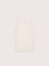 Top in jersey di viscosa con scollo a V image number 4