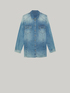 Camisa de tejido vaquero con lavado vintage image number 3