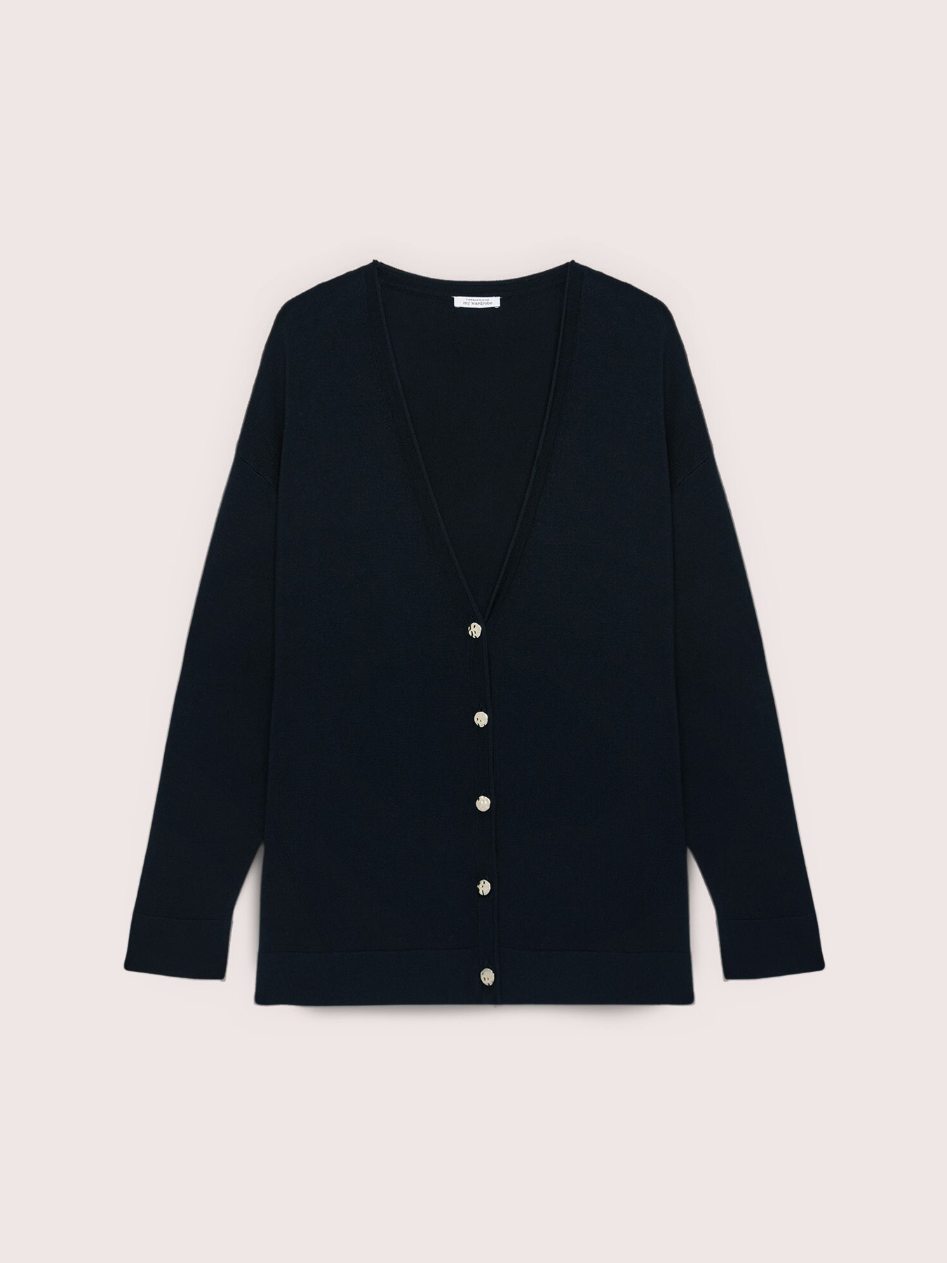 Cardigan col V avec boutons image number 4