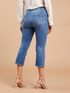 Cropped-Jeans mit Strass image number 1