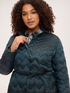 Quilted down jacket with chevron pattern image number 3