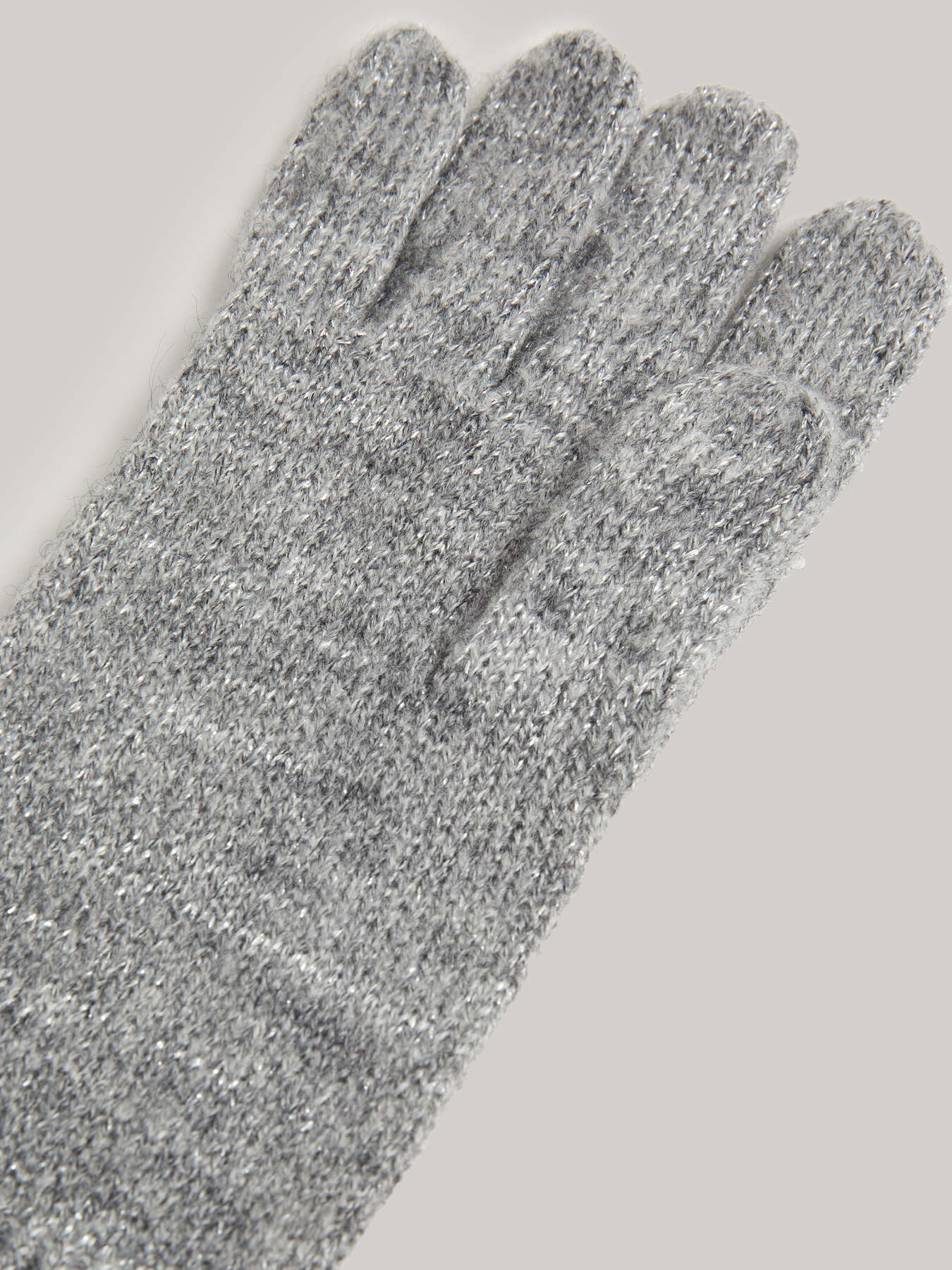 Tricot lurex gloves image number 1