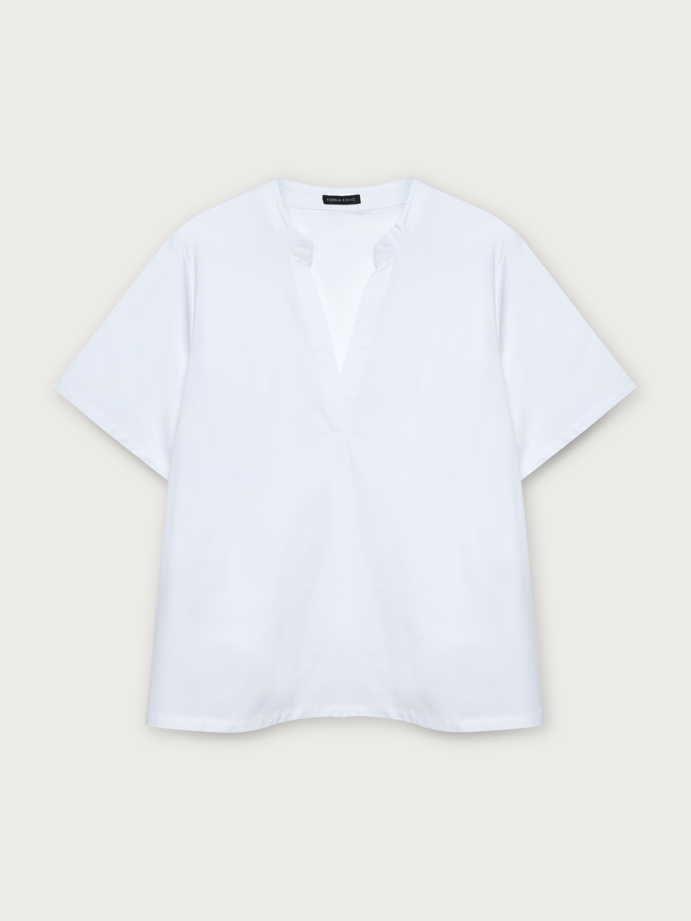 Blusa in popeline image number 3