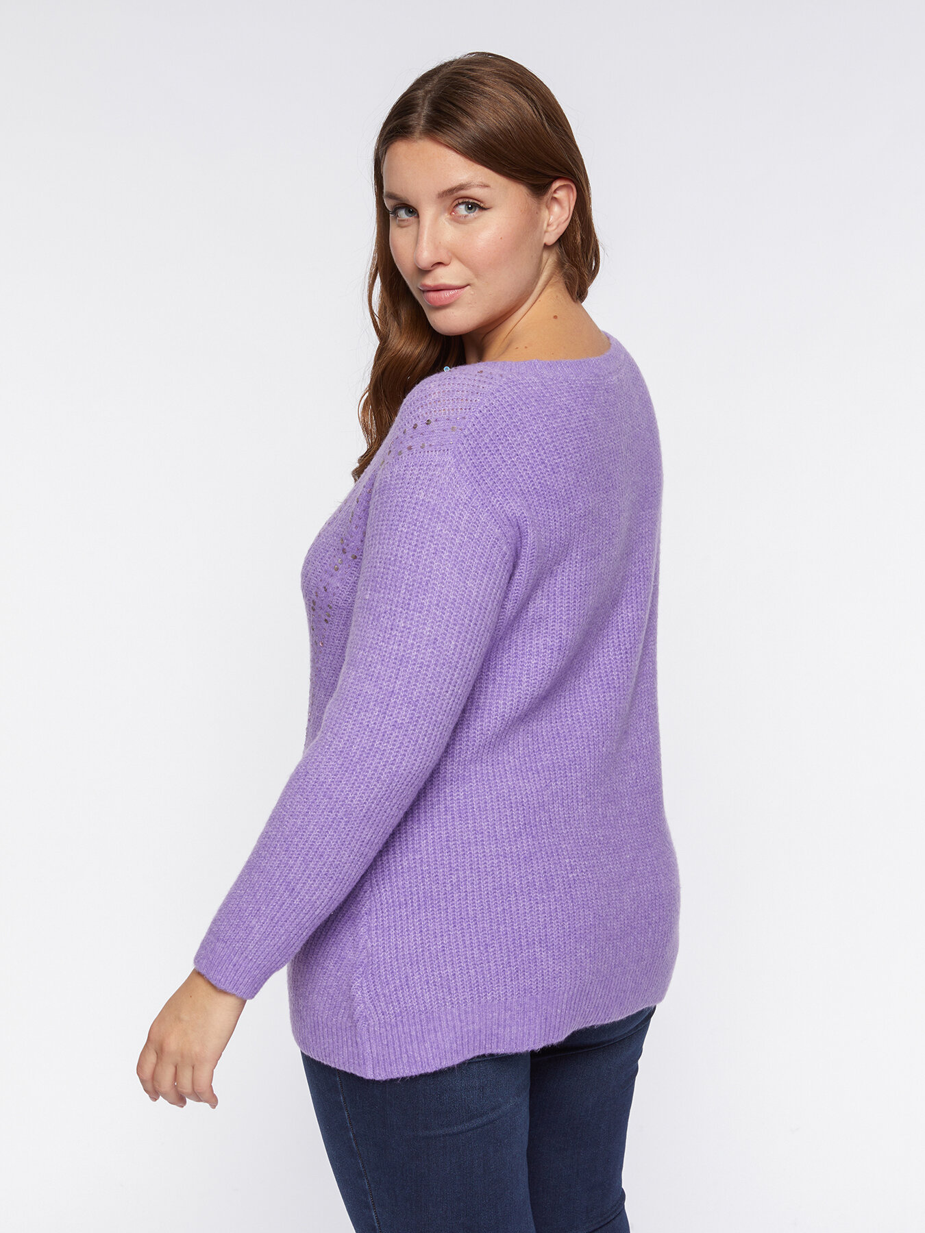 Maglia con paillettes image number 1