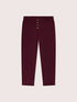 Pantalones Balloon en Punto Milano image number 4