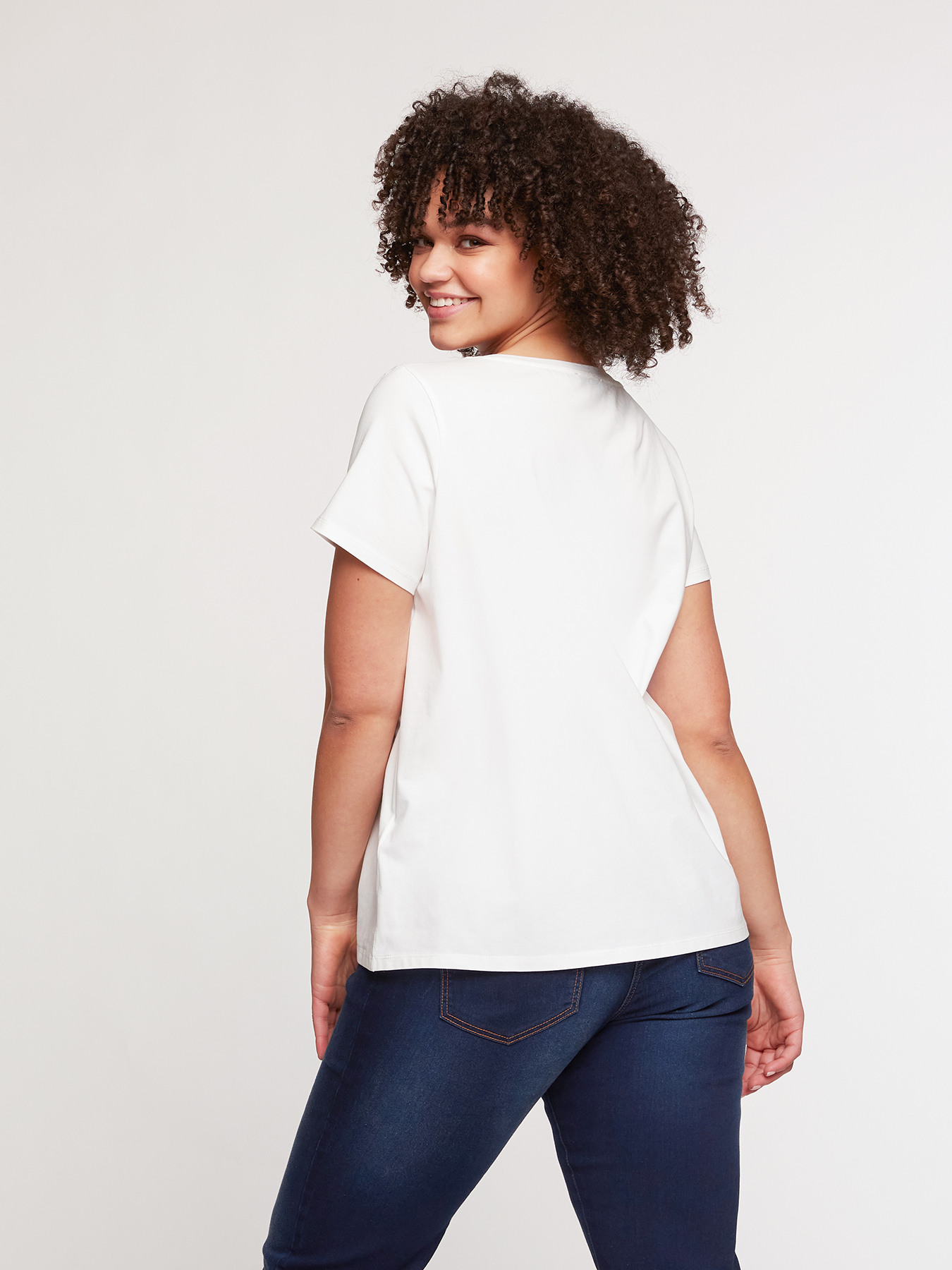 T-shirt avec broderie Paris image number 1