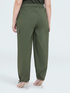 Cotton cargo pants image number 1