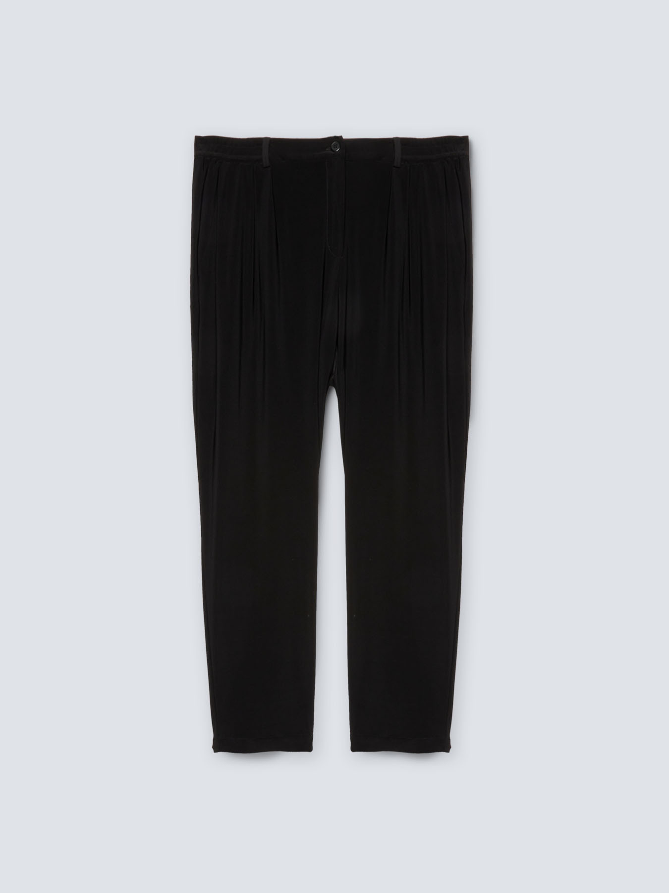 Pantaloni relaxed fit in jersey image number 3