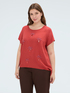 Top with sequin embellishments and bow image number 2