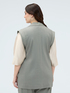 Gilet sartoriale in misto lino image number 3