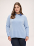 100% cashmere crew-neck sweater image number 0