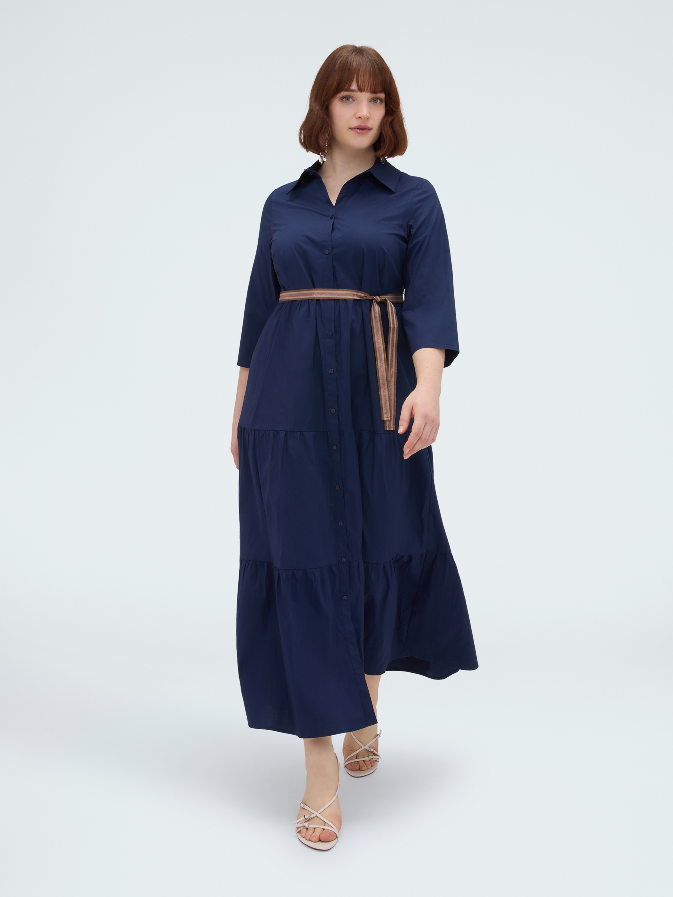 Robe chemise Power en viscose image number 2