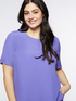 Straight blouse with short sleeves image number 2