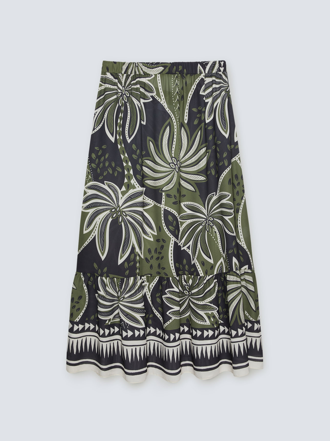 Gonna lunga con balza image number 4