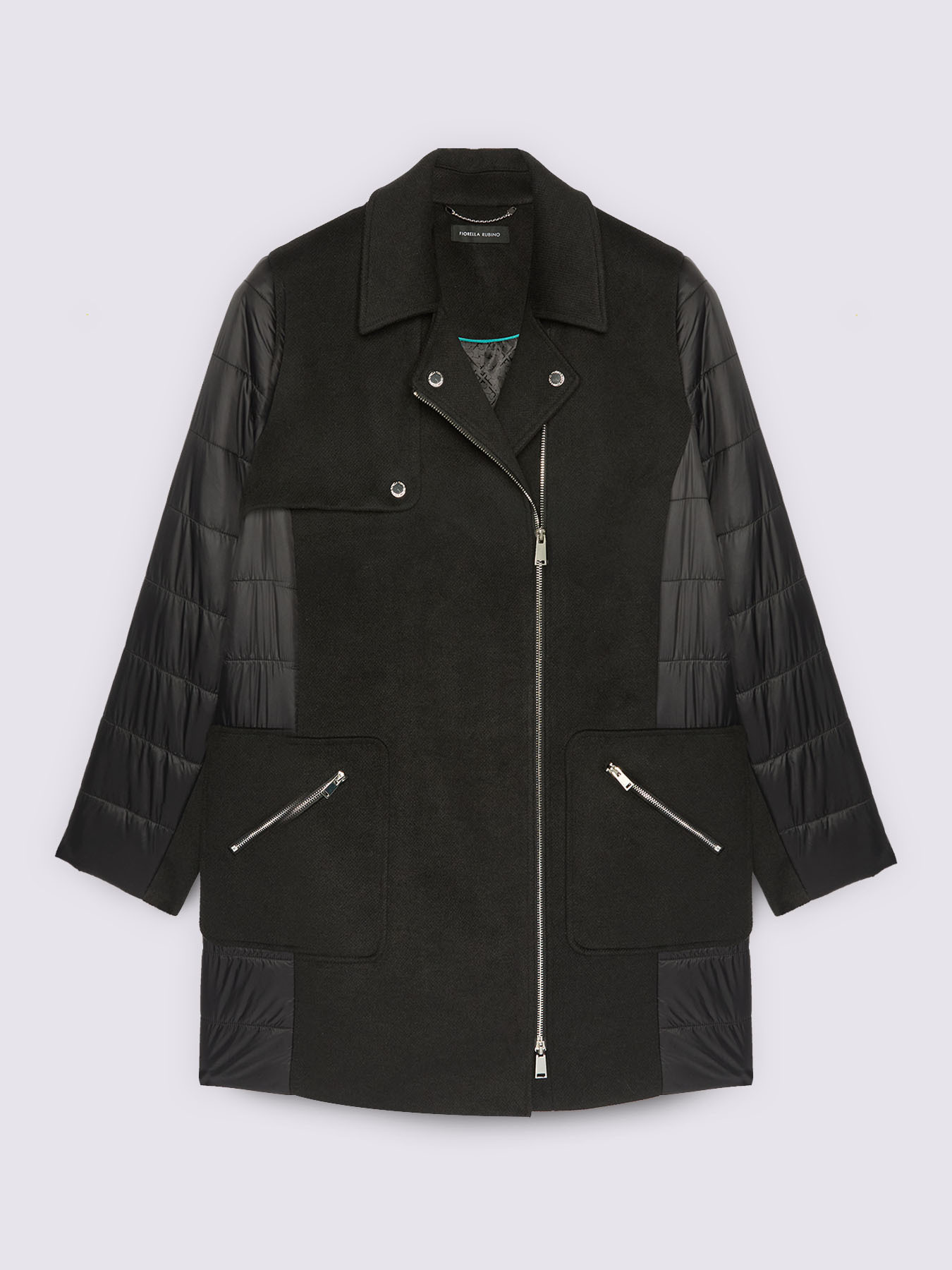 Coat with down inserts image number 4