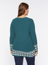 Pull avec bordures jacquard image number 1