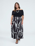 Vestito Chill off shoulder con stampa image number 4
