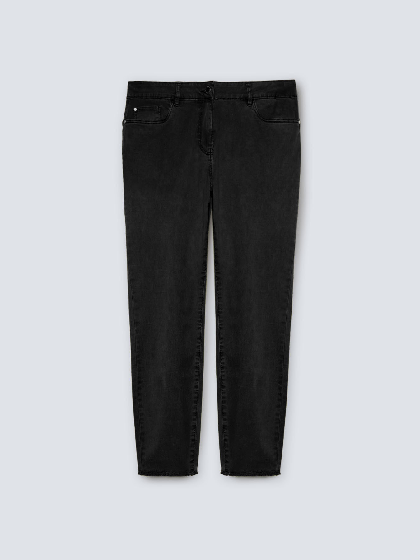 Skinny-Push-up-Hose aus farbigem Denim image number 3