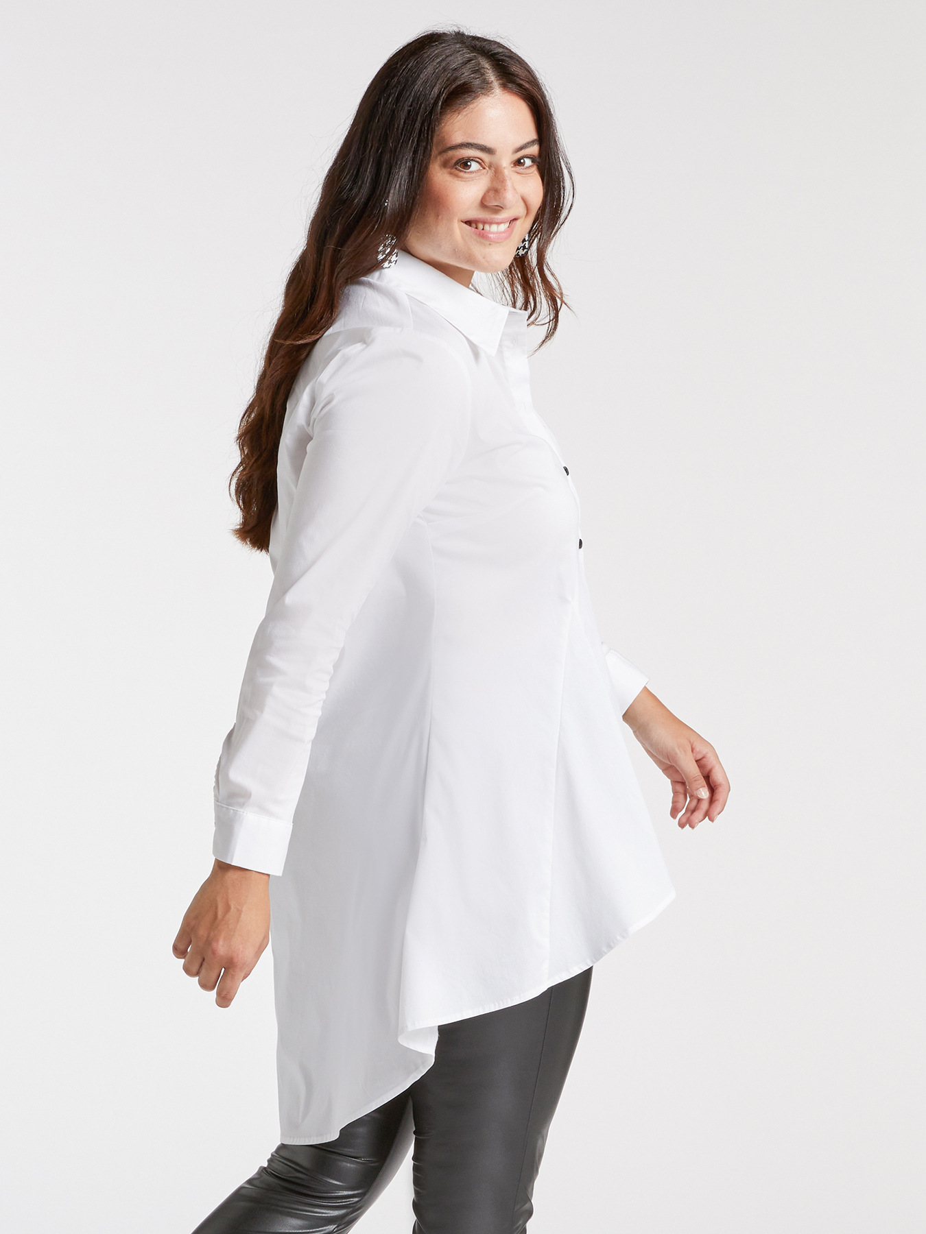 Camicia lunga svasata image number 2