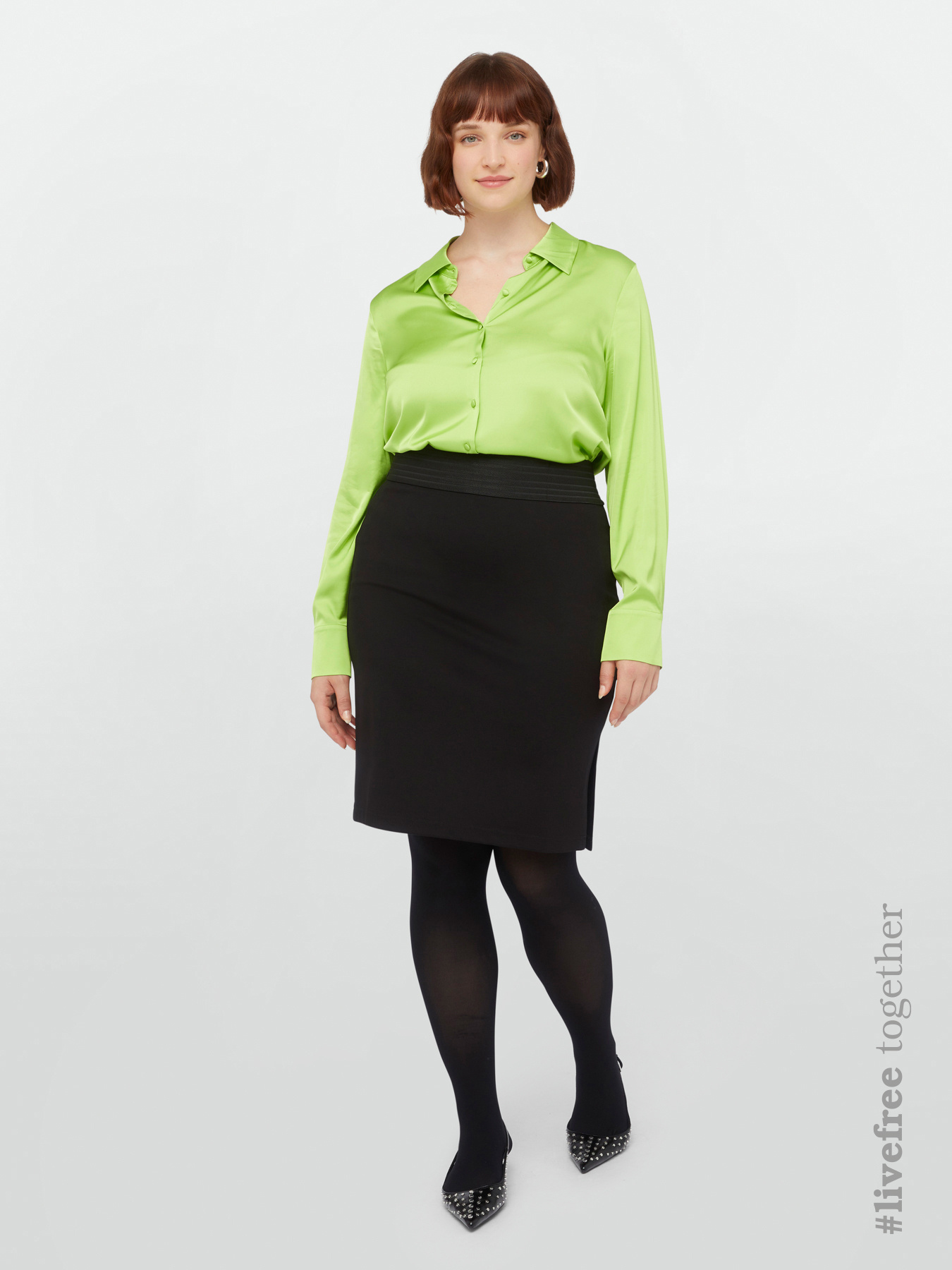 Jupe en viscose LENZING&trade; ECOVERO&trade; image number 0