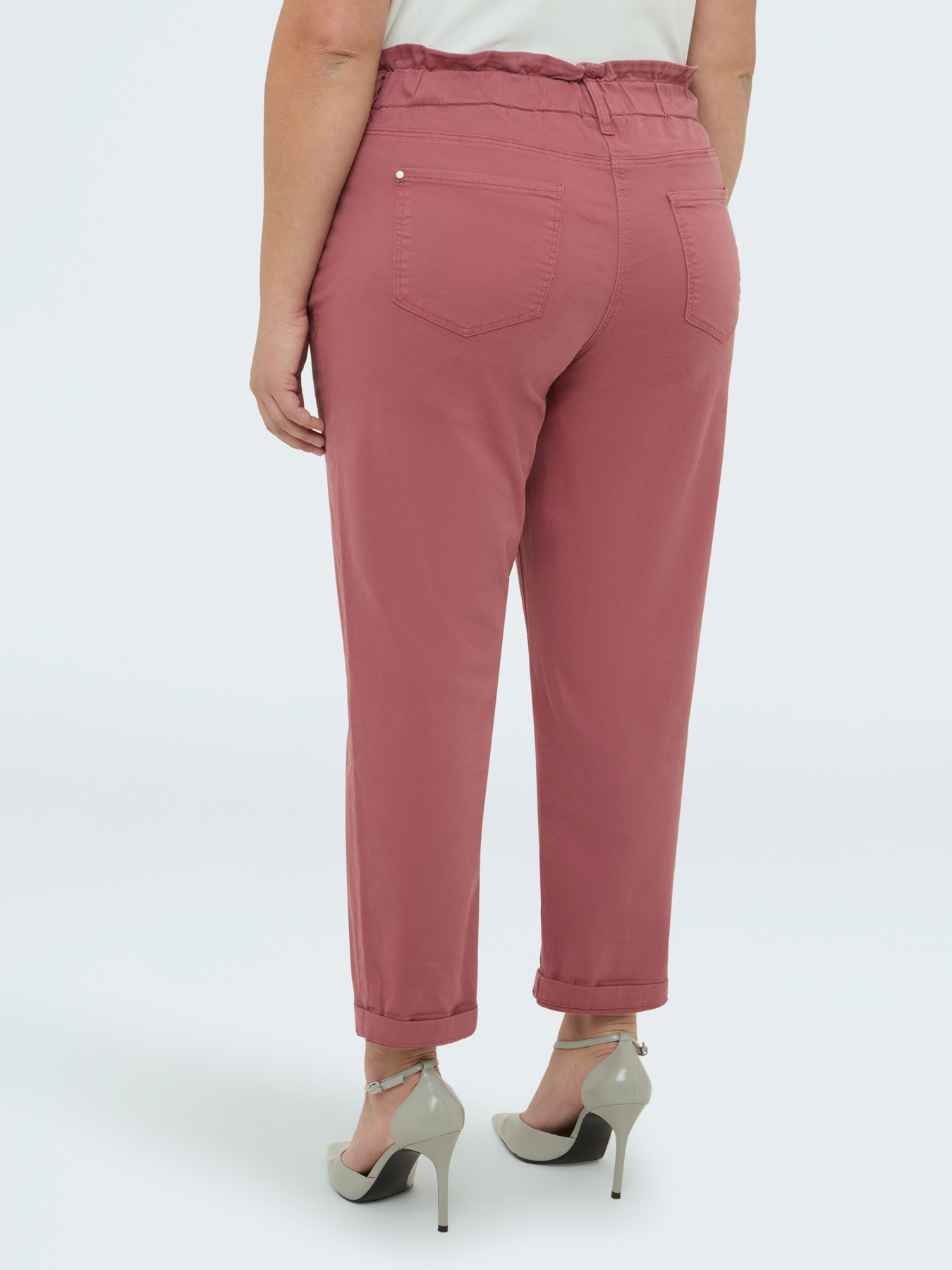 Pantalon Balloon en coton image number 1