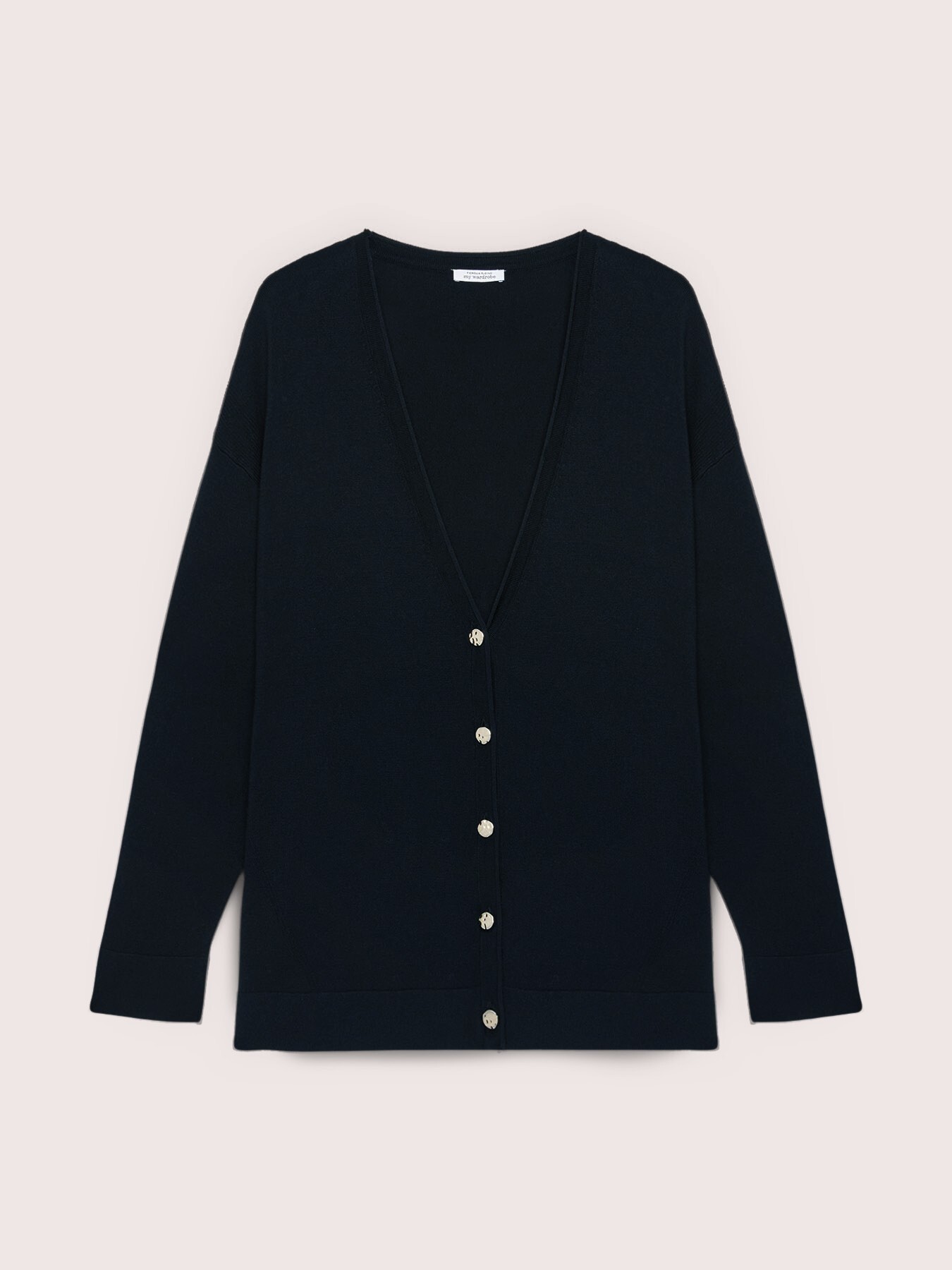 V-neck cardigan with buttons image number 0