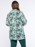 Camisa de lino y algodón con estampado de jungla image number 1