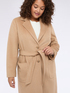 Long coat with belt image number 4