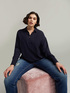 Blusa con colletto e bottoni image number 2