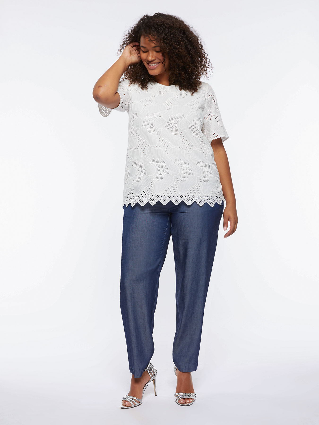 Tencel joggers image number 3