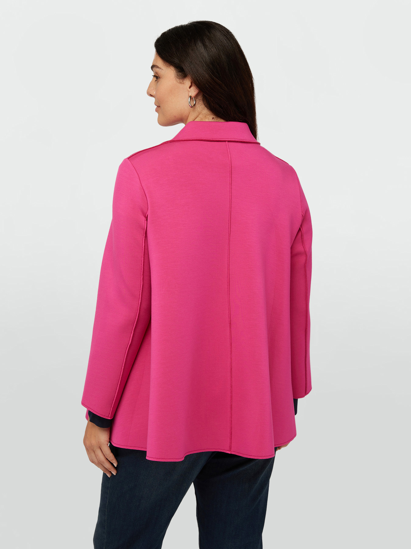 Cappotto leggero in scuba image number 1