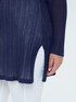 Ribbed knit shrug or cover-up with bell sleeves image number 4