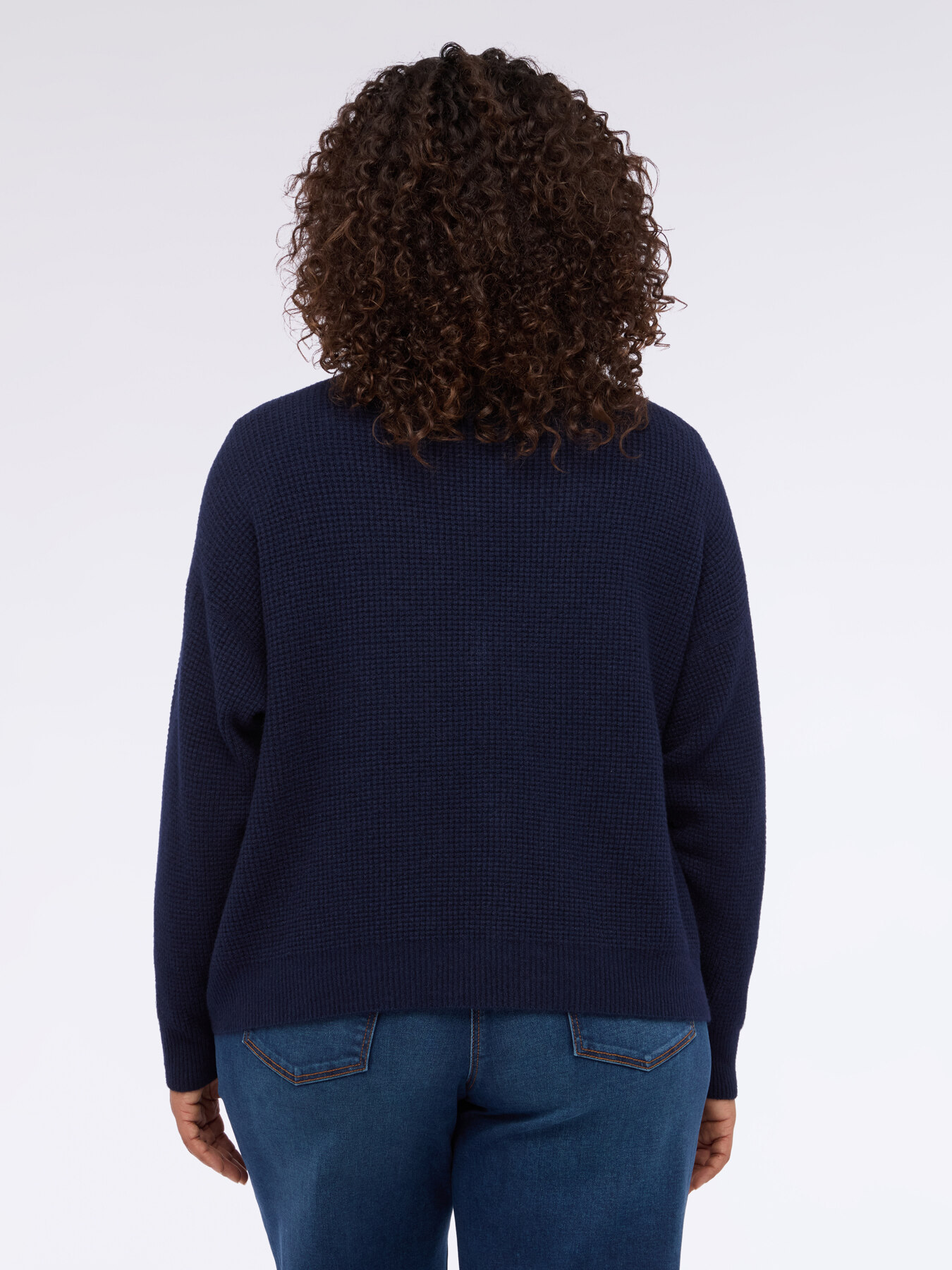 Cardigan in maglia con scollo a V image number 1