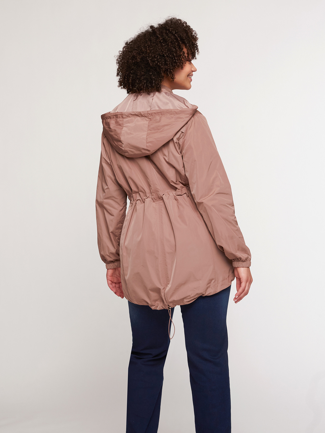 Parka leggero con zip image number 1