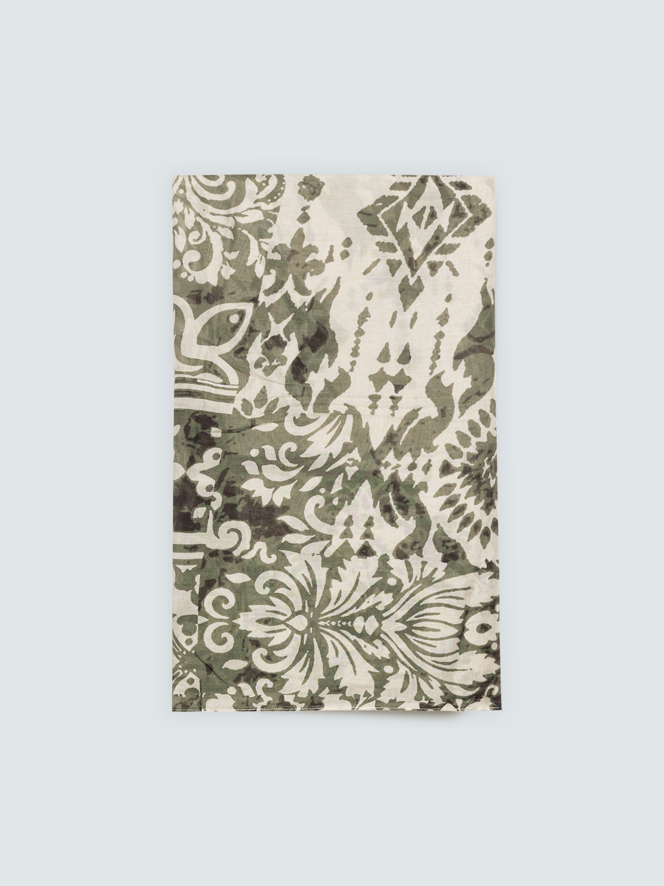 Printed viscose scarf image number 1