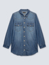 Camisa de chambray mid blue image number 4