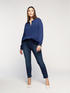 Blusa abierta delante image number 0