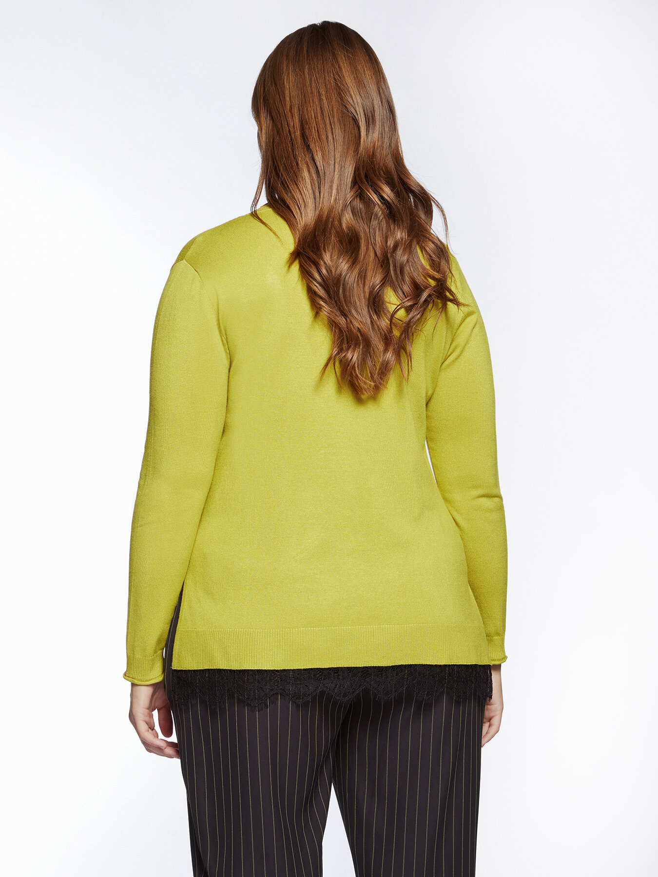 Jersey con bordes de encaje image number 1