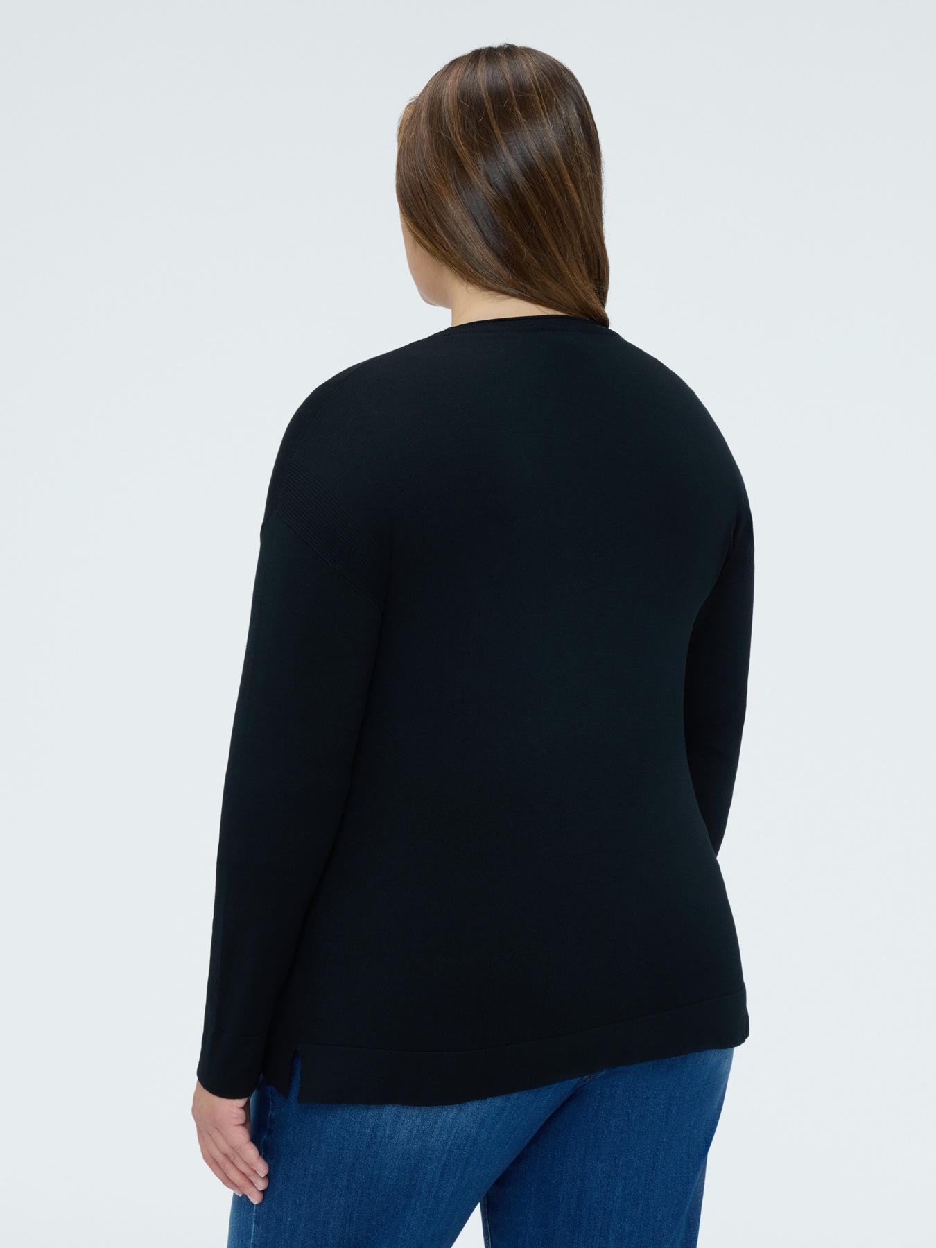 V-neck cardigan with buttons image number 1