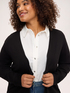 Cardigan en maille fine m&eacute;lange viscose image number 3
