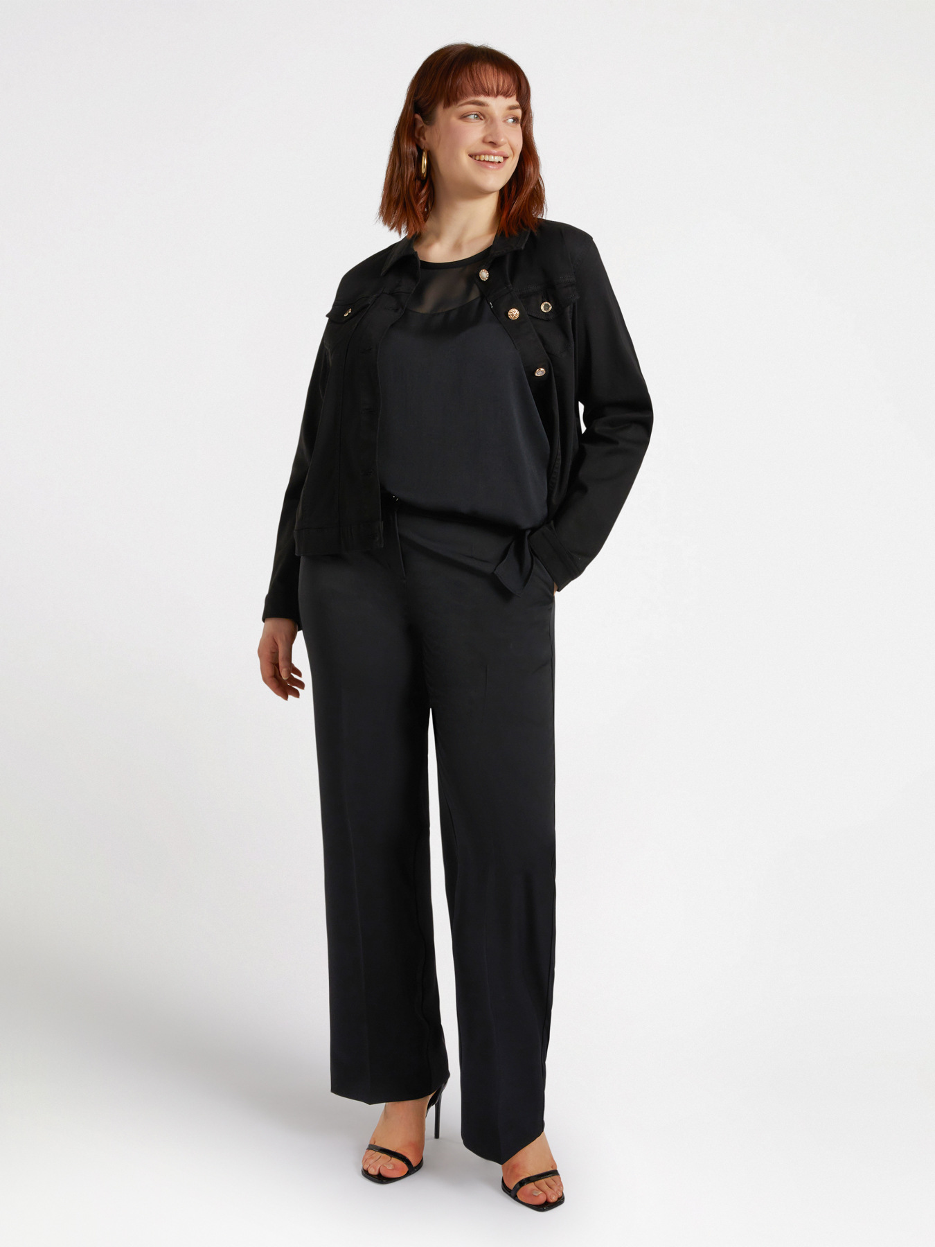 Satin top with knot image number 3