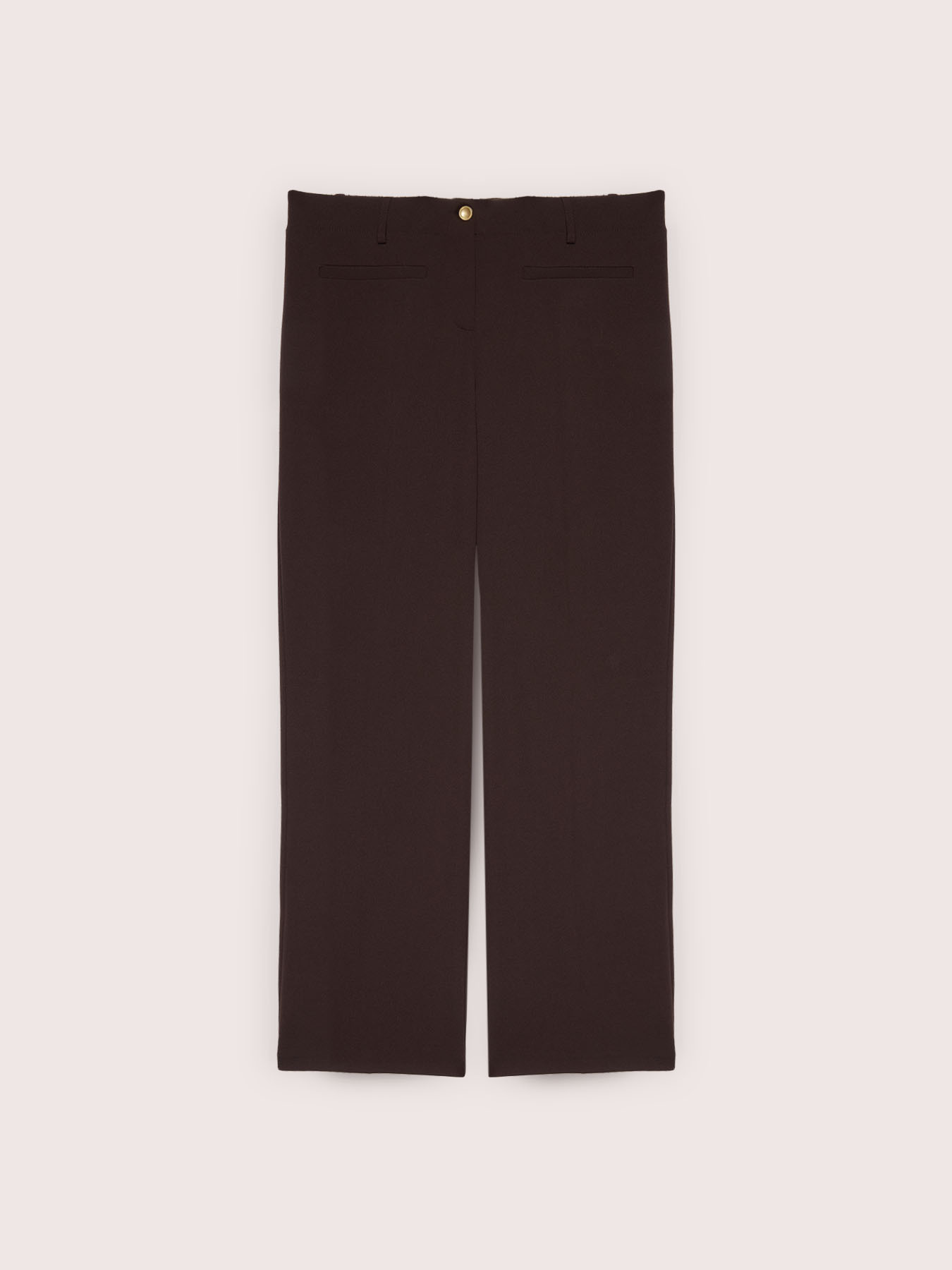 Wide Leg Pants in stretch fabric image number 4