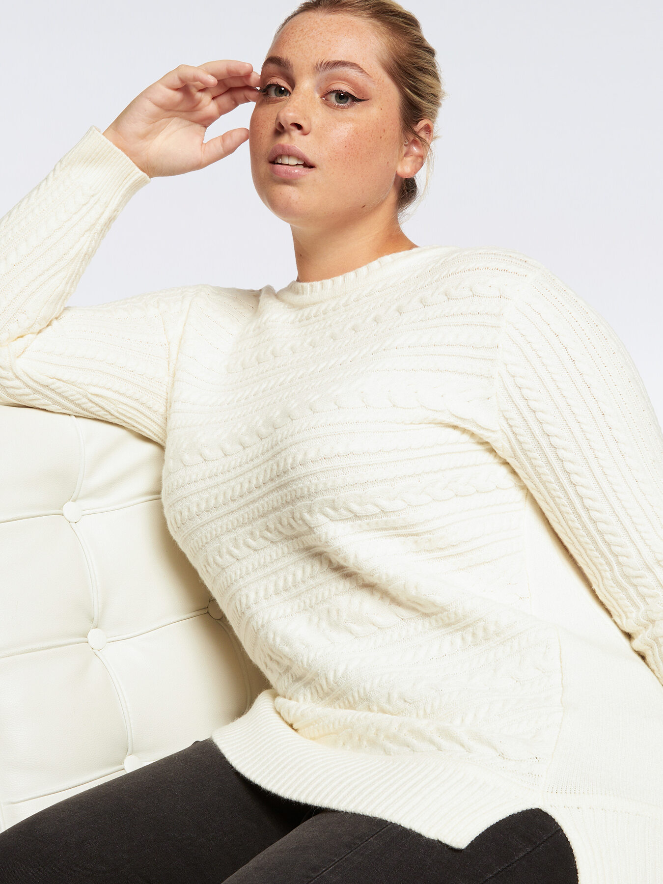 Maglia con trecce image number 2