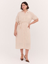 POWER viscose shirt dress image number 0