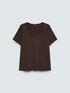T-Shirt aus Baumwolle mit Nieten auf den Schultern image number 4