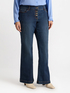 Flared jeans with buttons image number 2