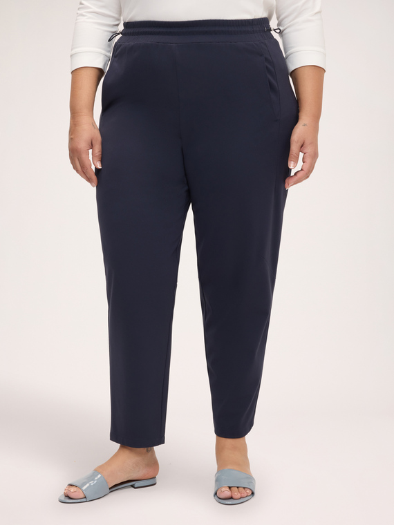 Milano Stitch Pants with Drawstring Waist