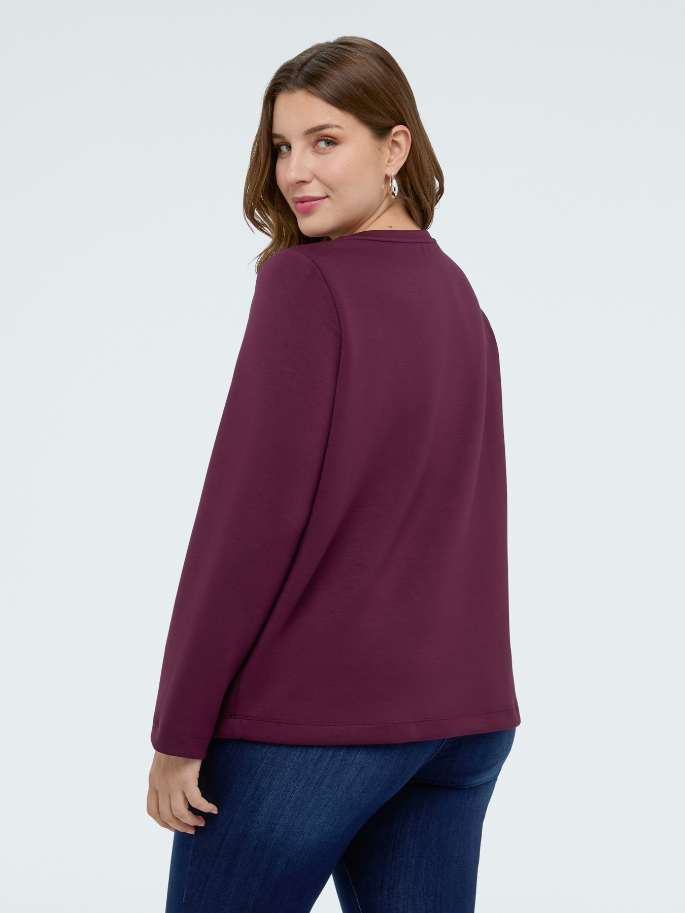 Scuba sweatshirt with bezels image number 0