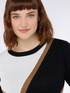 Maglia girocollo color block image number 3